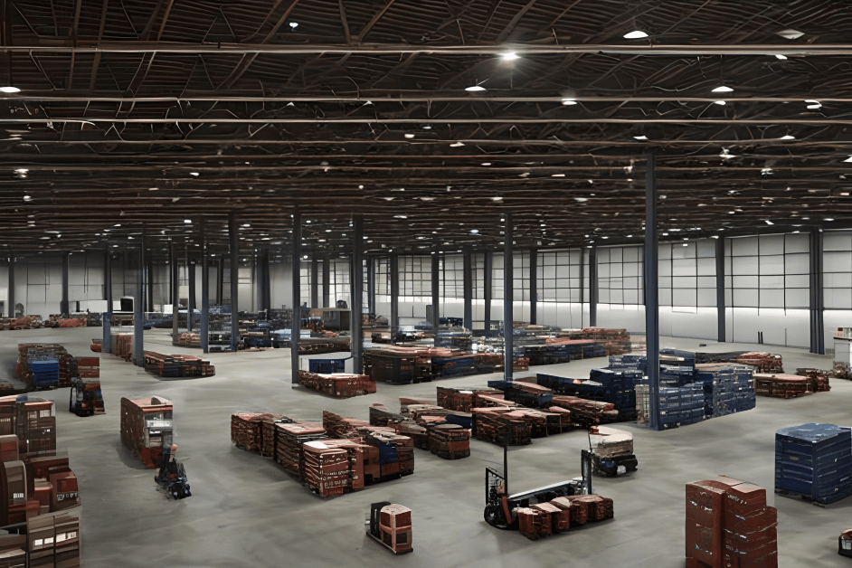 warehouse with large space